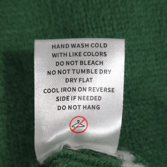 ALEXIA ADMOR Cathrine Knit Sweater Green V Neck Cardigan‎ Front Button Size XS - Picture 11 of 12